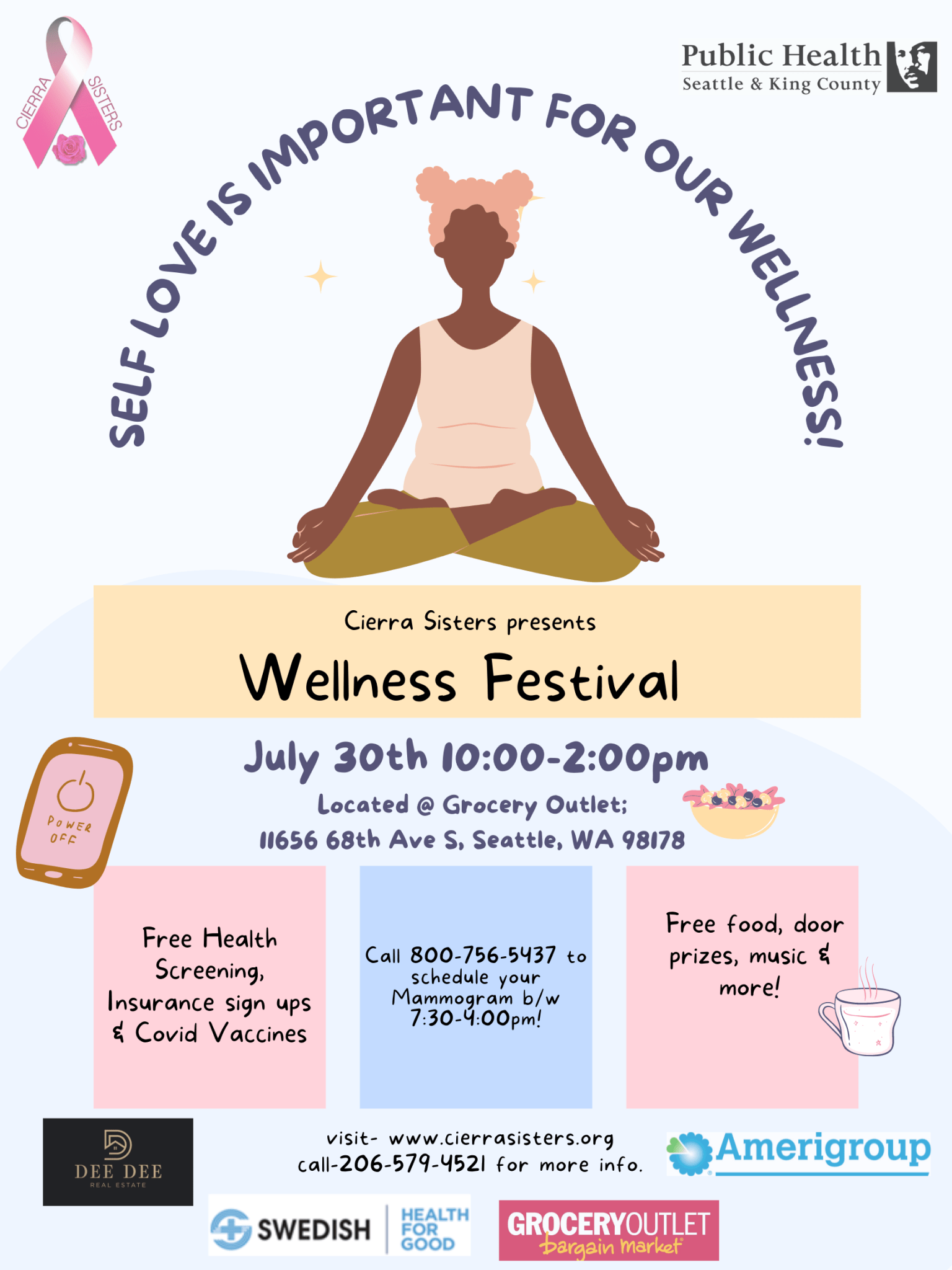 Cierra Sisters presents Wellness Festival Healthcare Equity