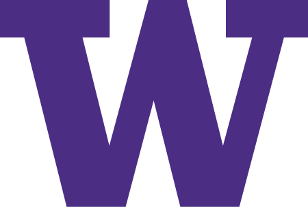 UW "W" logo in purple