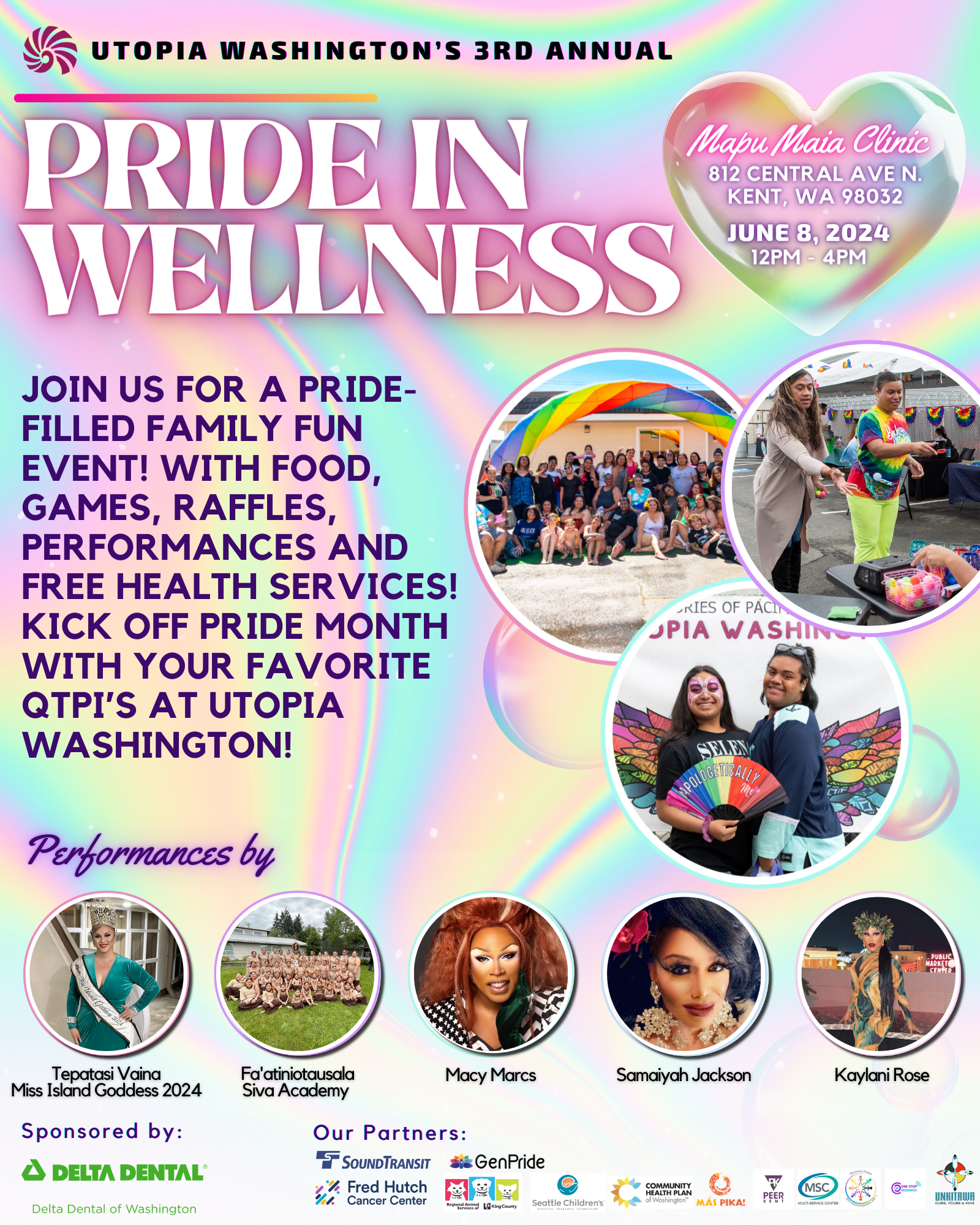 Advertisement for Pride in Wellness