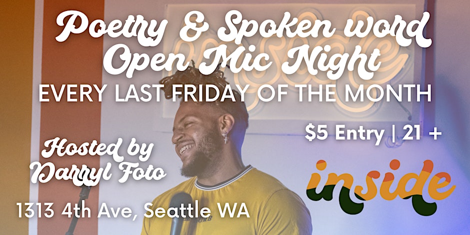 Poetry and Spoken Word Open Mic Night