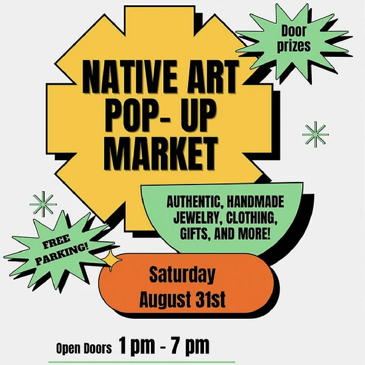 Native Art Pop-Up Market - Authentic, Handmade Jewelry, Clothing, Gifts and More!