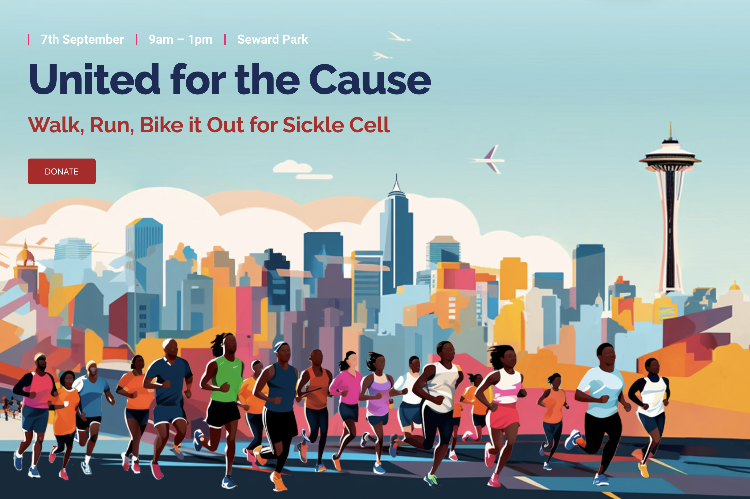 United for the Cause Walk, Run, Bike it Out for Sickle Cell