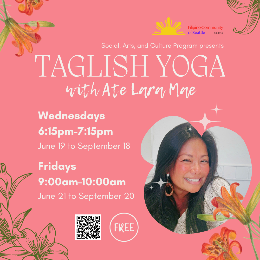 Advertisement for Taglish Yoga