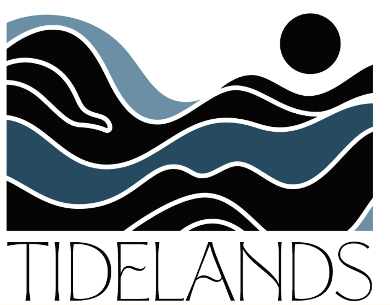 Graphic showing Tidelands art gallery