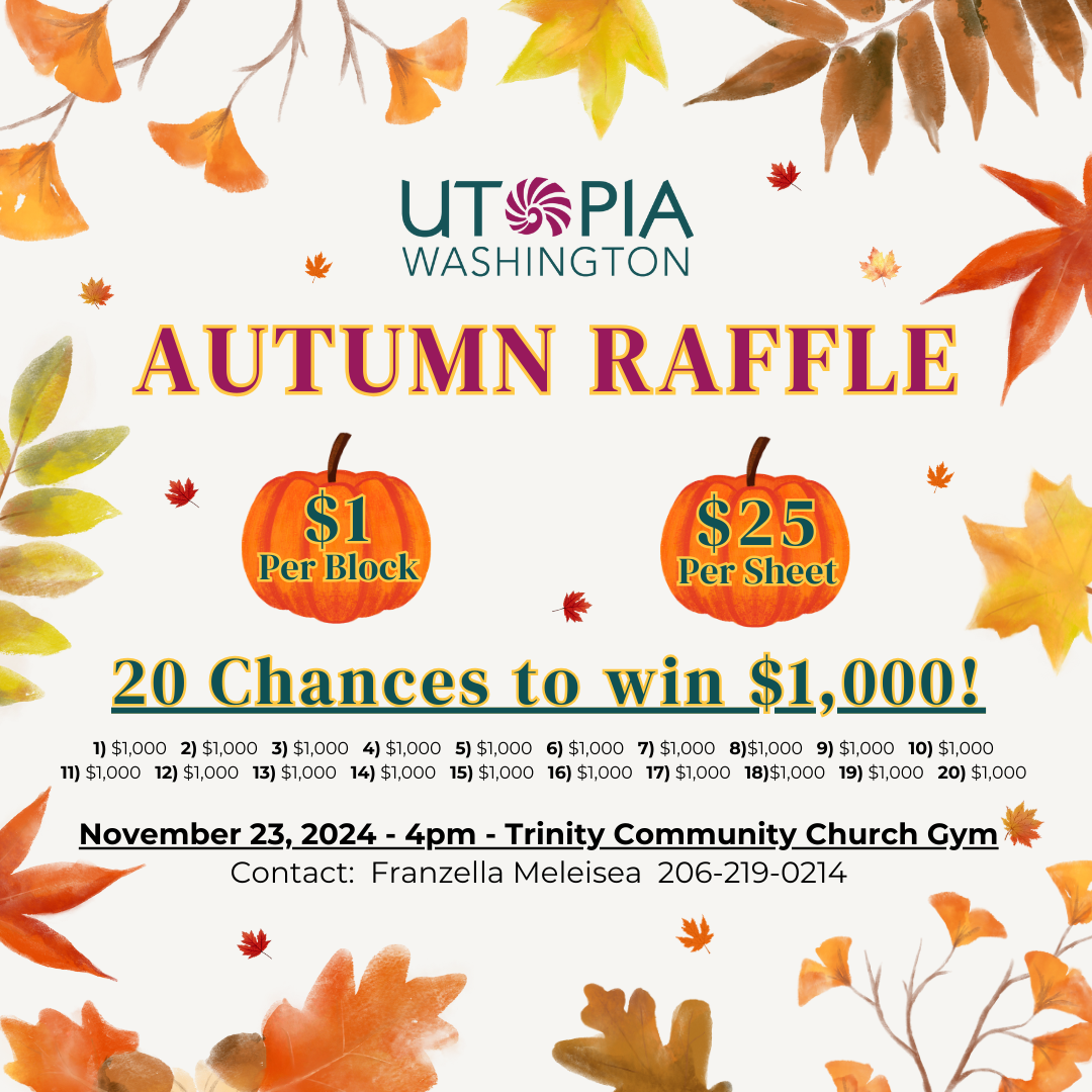 Utopia Washington Autumn Raffle