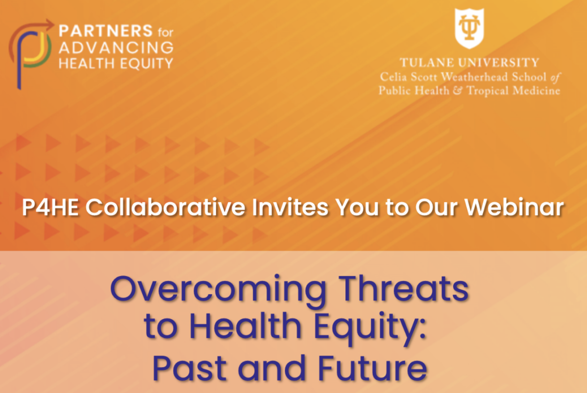 Overcoming Threats to Health Equity: Past and Future