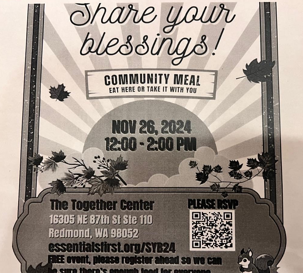 Share Your Blessings Community Meal